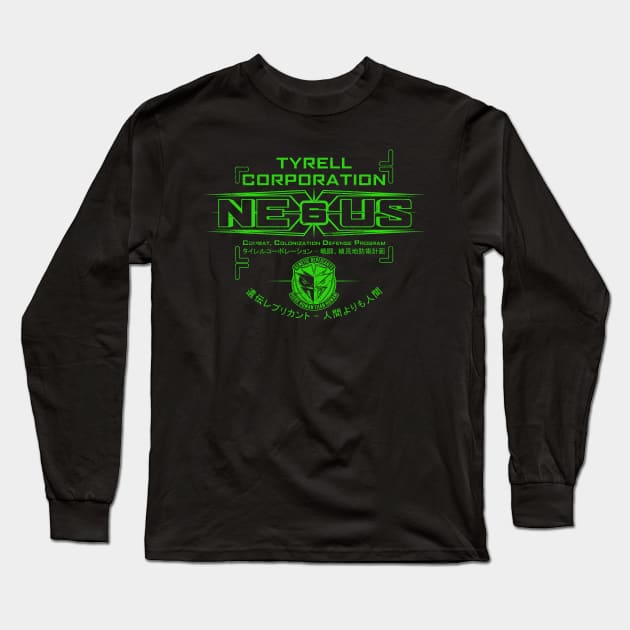 Nexus 6 Long Sleeve T-Shirt by synaptyx